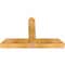 Ekena Millwork Portland Rough Sawn Timber Gable Bracket, Western Red Cedar, 36"W x 23"H x 4"D x 4"F, 15/12 Pitch GBW036X23X0404POR00RWR - alternate 3